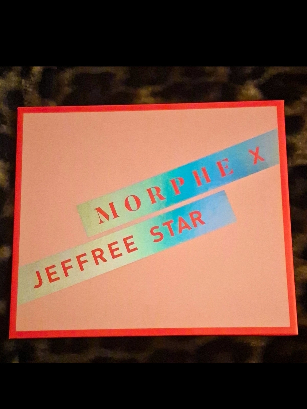 Jeffree Star Pink & Coral Holographic Morphe X Card